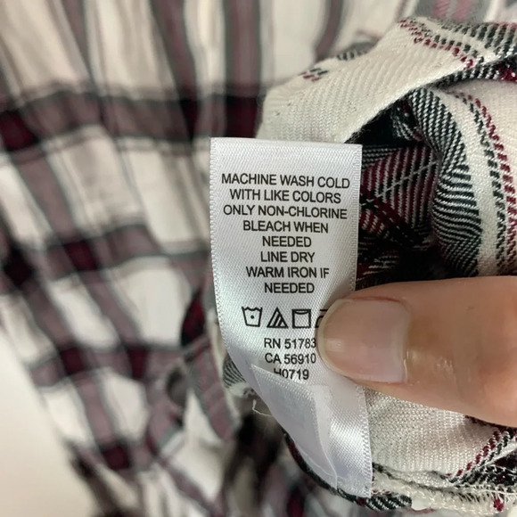 Maurices Duster Relaxed Fit button  front Academia Plaid Women’s Medium fall - Picture 10 of 13